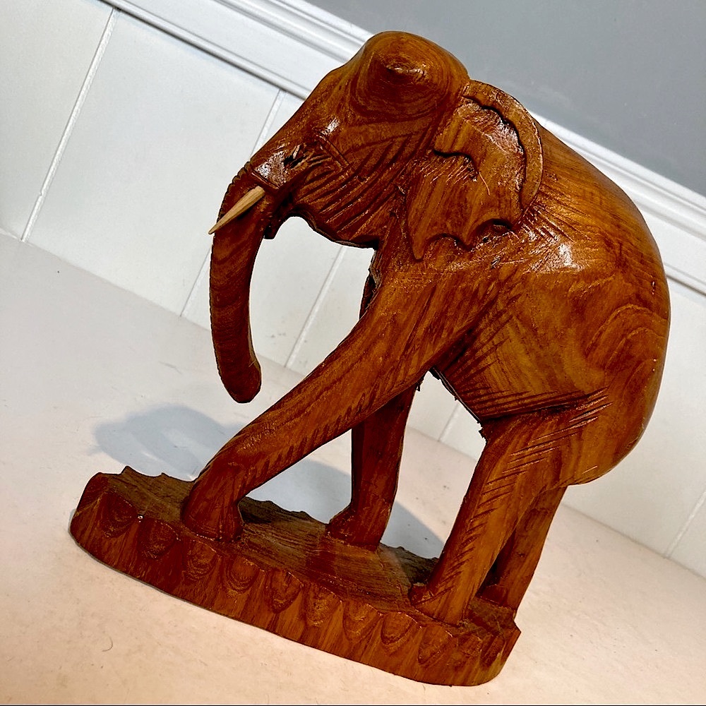 handmade wood sculpture